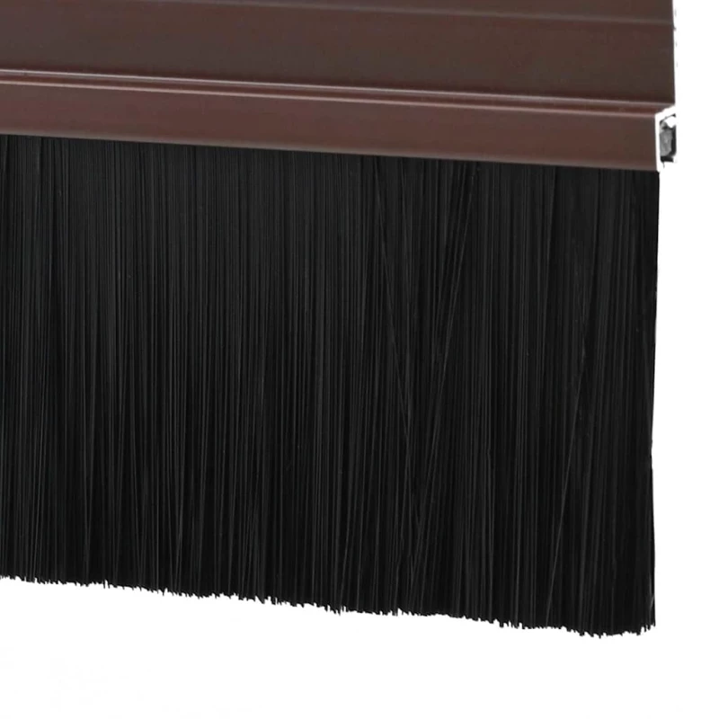 vidaXL Αυτοκόλλητες σφραγίδες πόρτας 2 pcs Καφέ 100 cm