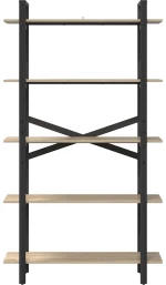 vidaXL Ράφι Βιβλίων Δρύς Sonoma 100 x 33,5 x 178 εκ Επεξεργασμένο ξύλο