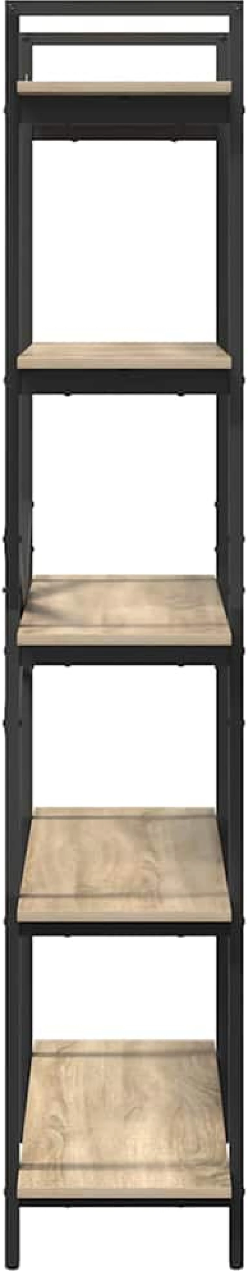vidaXL Ράφι Βιβλίων Δρύς Sonoma 100 x 33,5 x 178 εκ Επεξεργασμένο ξύλο