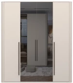 Ντουλάπα Dutchess τετράφυλλη mirror
