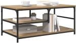 vidaXL Τραπεζάκι σαλονιού Artisan Oak 90 x 49 x 40 εκ