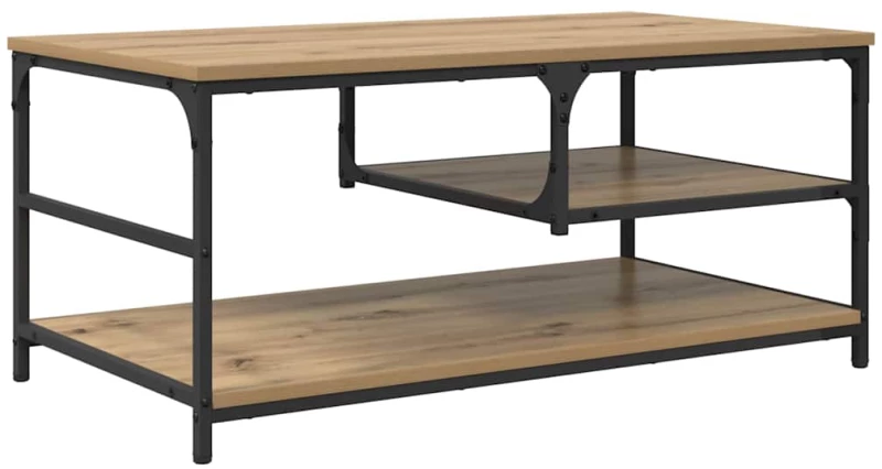 vidaXL Τραπεζάκι σαλονιού Artisan Oak 90 x 49 x 40 εκ