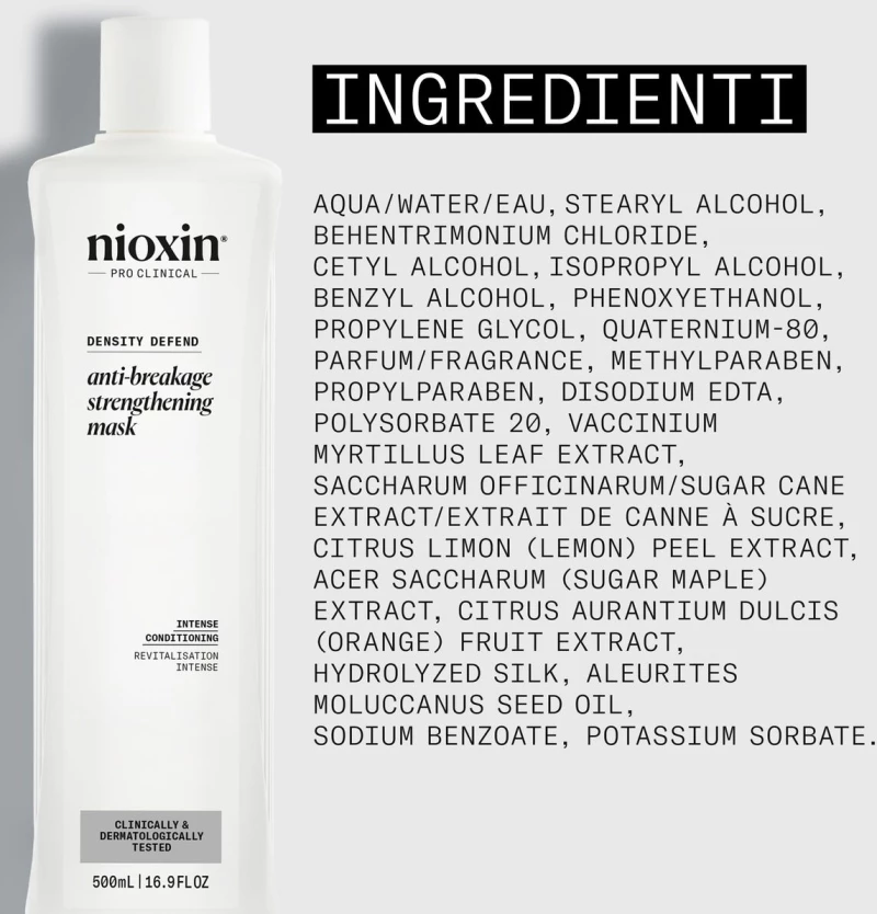 Μάσκα Mαλλιών Nioxin 500 ml