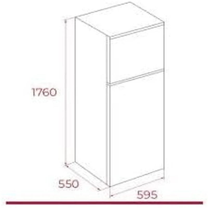 Συνδυασμένο Ψυγείο Teka RTF13630 Λευκό