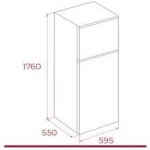 Συνδυασμένο Ψυγείο Teka RTF13630 Λευκό