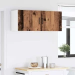 vidaXL Κρεμαστό ντουλάπι κουζίνας 2 pcs Παλιό Ξύλο 50 x 31 x 40 εκ.