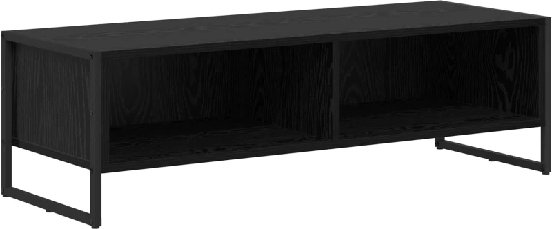 vidaXL Ντουλάπι TV Μαύρη Οξυά 100 x 36.5 x 30.5 εκ Επεξεργασμένο ξύλο