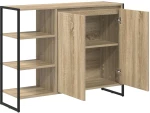 vidaXL Βοηθητικό ντουλάπι Σονόμα 96.5 x 30 x 75 εκ Επεξεργασμένο ξύλο