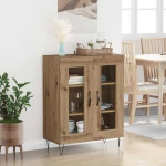 vidaXL Πλαϊνό γραφείο Artisan Oak 69,5 x 34 x 90 εκ.