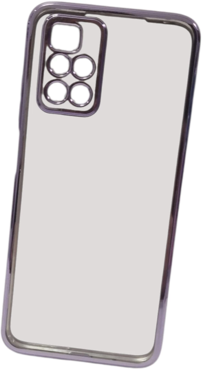 Naxius Case Plating Purple Xiaomi RedMi 10_RedMi 10 (2022) Naxius