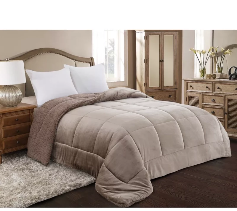 ΚΟΥΒΕΡΤΟΠΑΠΛΩΜΑ KING SIZE 240X260 ADAM HOME (805)  BROWN - 240X260