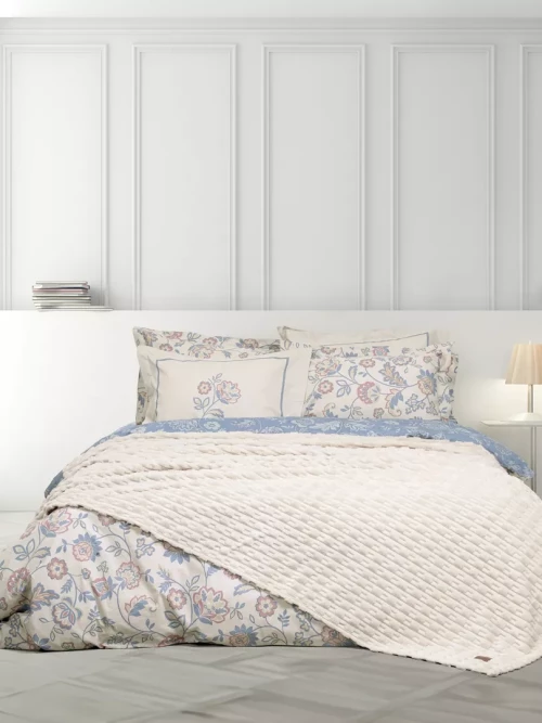Κουβέρτα Savara - Light Beige Μπεζ Μονή 160x220