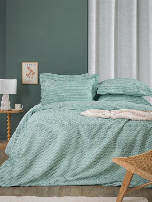 Σετ Σεντόνια Palamaiki PAL704 Βαμβακοσατέν         - Υπέρδιπλο 240 x 270