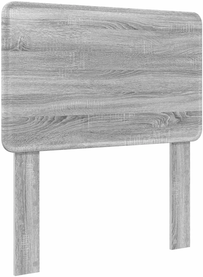 vidaXL Κρεβάτι Αποθήκης Γκρίζο Σονομα 100 x 200 cm Επεξεργασμένο ξύλο