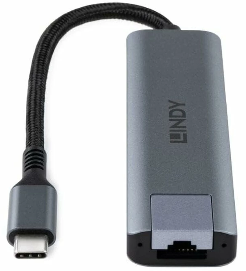 USB Hub LINDY 43422 Γκρι