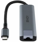 USB Hub LINDY 43422 Γκρι