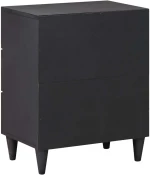 vidaXL Κομοδίνο Πολύχρωμο 50 x 33 x 60 εκ Στερεό ξύλο μάνγκο