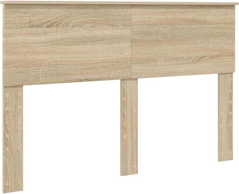 vidaXL Κρεβάτι Αποθήκης Δρύς Sonoma 140 x 200 cm Επεξεργασμένο ξύλο