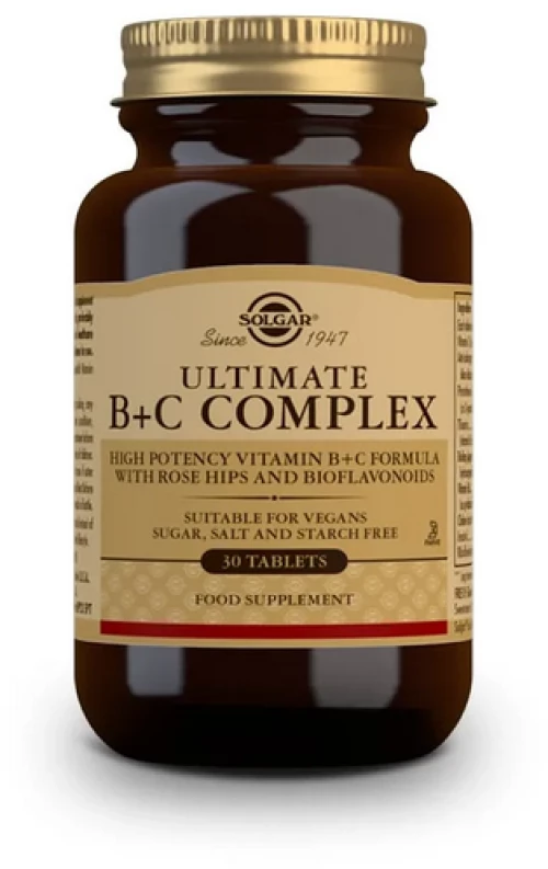 Solgar | Ultimate B+C Complex | 90tabs