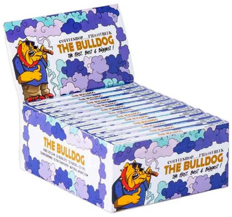 The Bulldog Χαρτάκια - 50 Years Limited Edition King Size Slim & Tips
