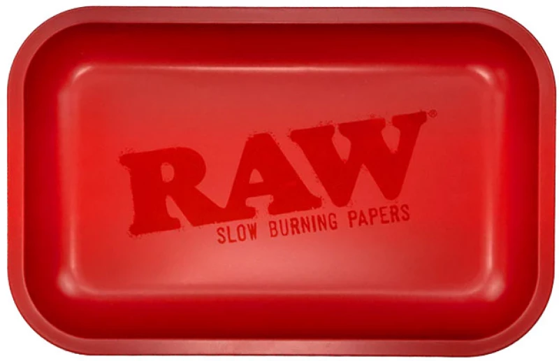 RAW Murder’d Rolling Tray Red Matte -  Δίσκος Small (17x27cm)