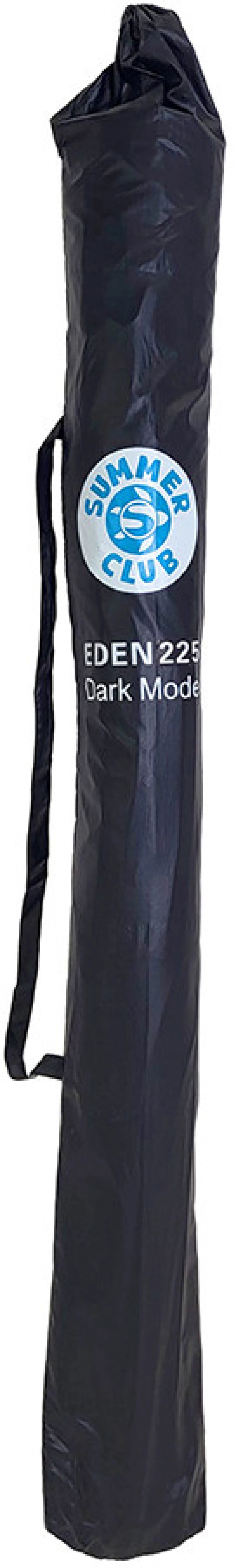 Ομπρέλα Eden 225cm Μαύρο/Μπλε 18345
