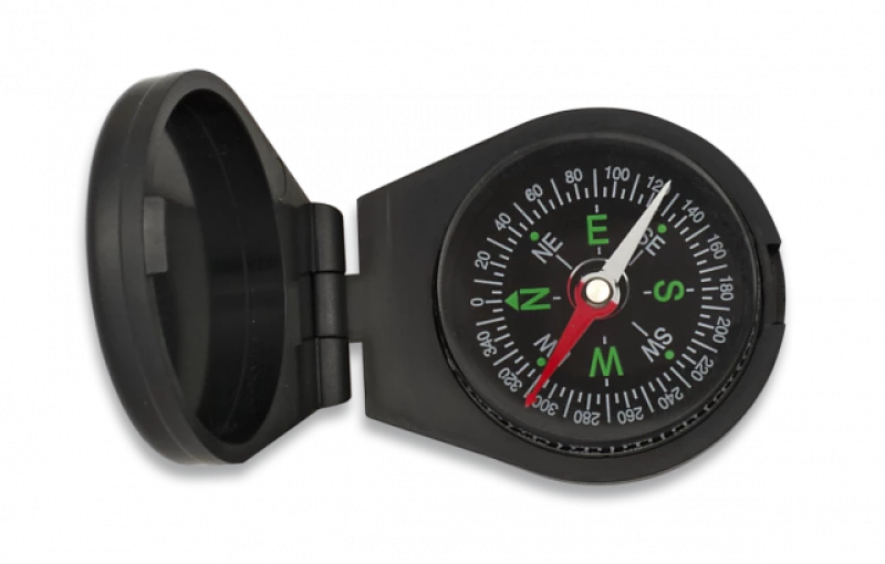 ΠΥΞΙΔΑ ALBAINOX, Oil filled fiber compass with flap.Black, 33142