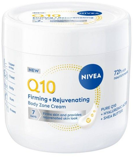 Nivea Q10 Firming & Rejuvenating Body Zone Cream 400ml