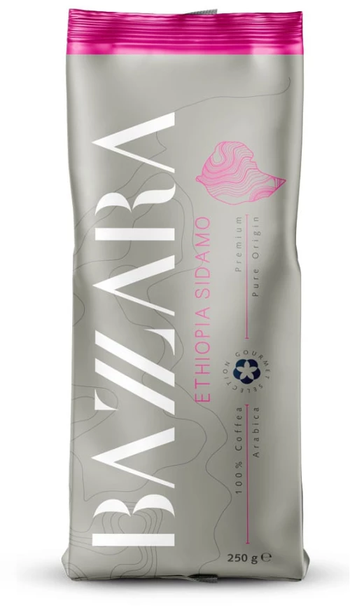 Καφές Espresso Bazzara Pure Origin Ethiopia Sidamo 250g σε κόκκους