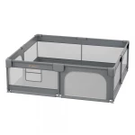 BEBE STARS  Πάρκο για μωρά ορθογώνιο 180x200cm PLAYZEN Grey