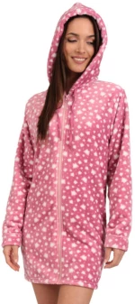 Γυναικεία Ρόμπα Fleece Lydia Creations Ροζ 25580