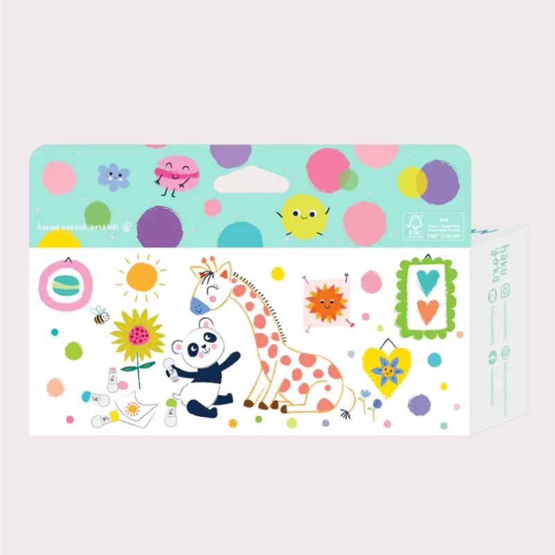 Haku Yoka Μαρκαδόροι 5τμχ Pastel Colours