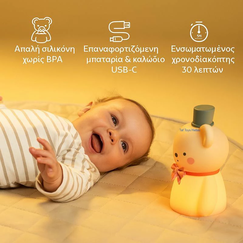 Taf Toys Φωτάκι Νυκτός Little Bear