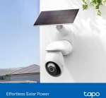 TP-LINK smart ηλιακή κάμερα Tapo C660 KIT, 4K/8MP, WiFi, PTZ, SD, IP65, EU/1.0