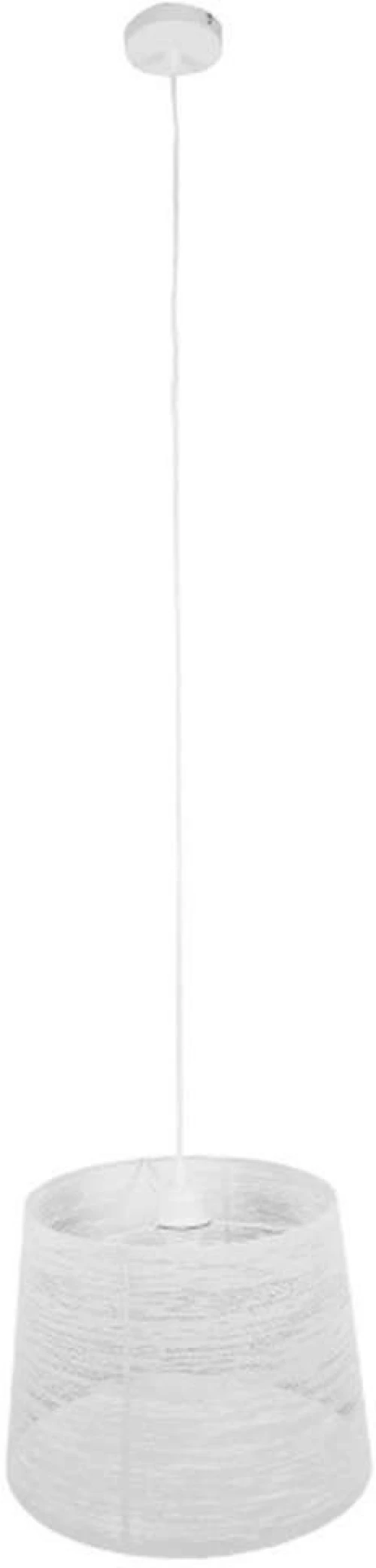 Φωτιστικό Οροφής Academia 01557 1xΕ27 Φ35x25cm White GloboStar