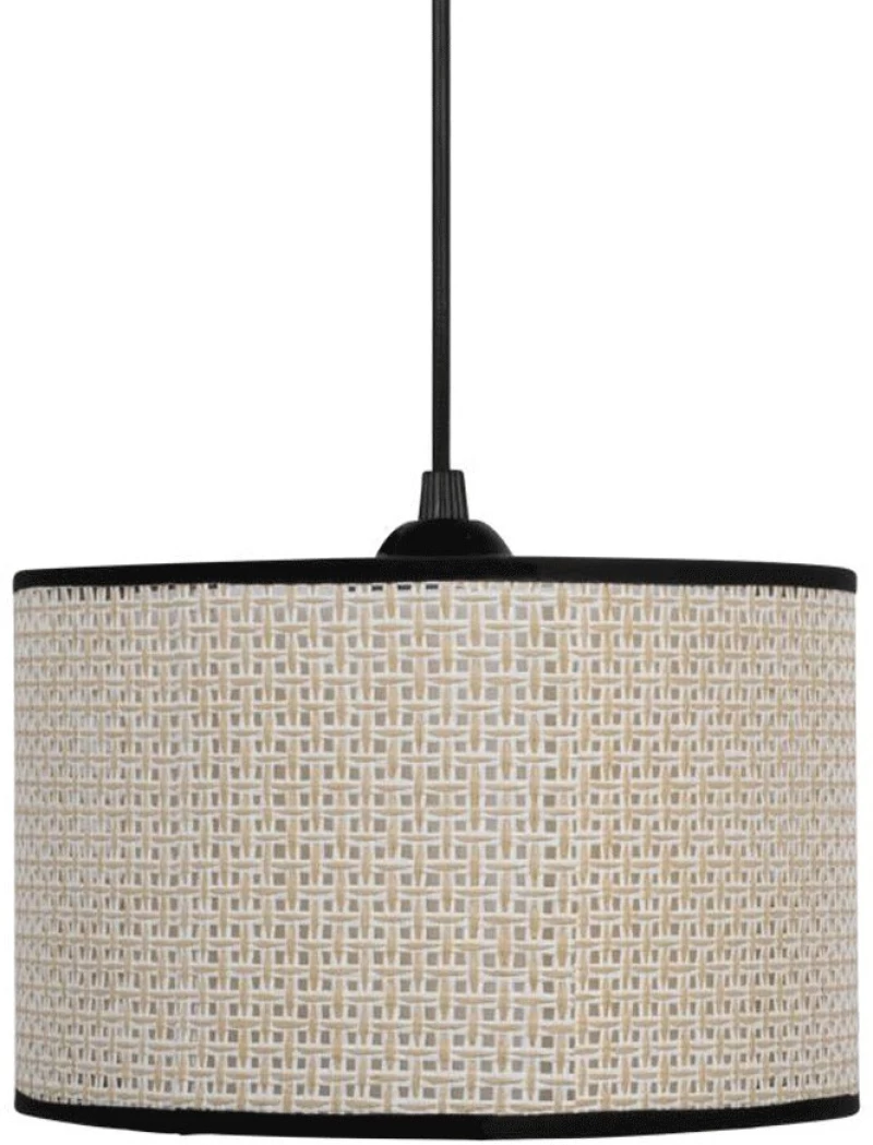 Φωτιστικό Οροφής Alok 835-124-282 30cm 1xE27 Beige-Black