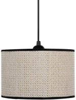 Φωτιστικό Οροφής Alok 835-124-282 30cm 1xE27 Beige-Black