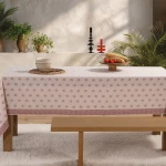 Τραπεζομάντηλο Orphea Beige Nef-Nef Homeware 140Χ140 Βαμβάκι-Πολυέστερ
