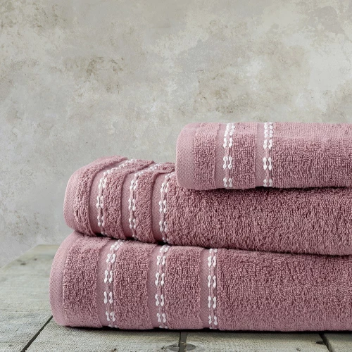 Πετσέτες Retour (Σετ 3τμχ) Apple Pink Nima Σετ Πετσέτες 70x140cm 100% Βαμβάκι