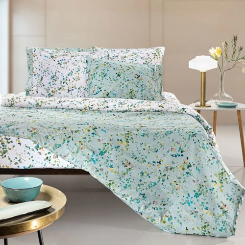 Σεντόνια Carmel (Σετ 3τμχ) Mint Guy Laroche Ημίδιπλο 180x265cm 100% Βαμβάκι