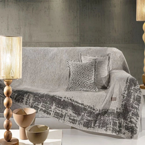 Ριχτάρι Omnia Natural Guy Laroche Διθέσιο 180x250cm Polyacrylic,Βαμβάκι