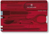 Κάρτα Πουεργαλείο Swiss Card Classic 0.7100.T Με 10 Λειτουργίες Red Victorinox