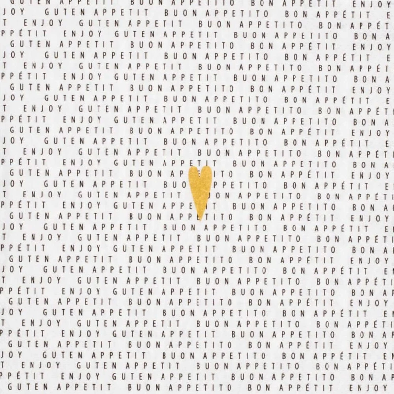 Χαρτοπετσέτα Bon Appetit (Σετ 20Τμχ) RD0014889 33x33cm Multi Raeder Χαρτί