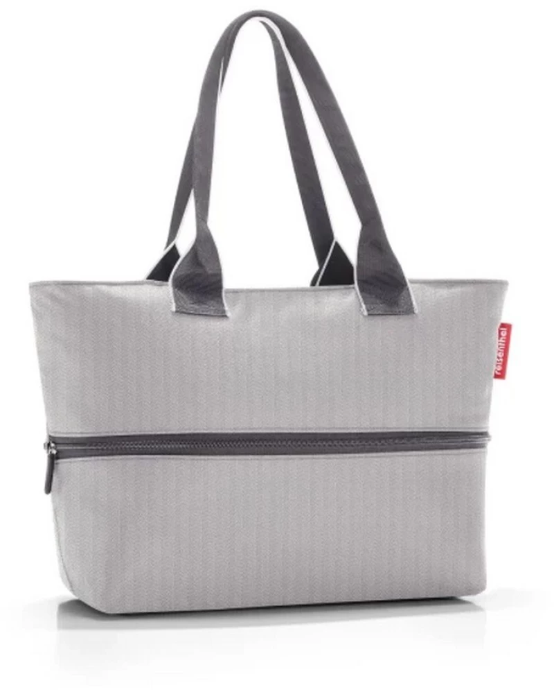 Τσάντα Ώμου Shopper RJ7074 26,5x50x16,5cm 21Lt Herringbone Grey Reisenthel