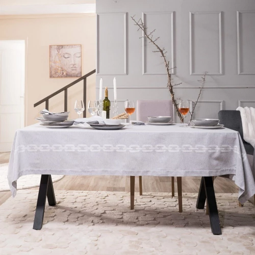 Τραπεζομάντηλο Albas 03 Elephant Teoran 155x230 Βαμβάκι-Πολυέστερ