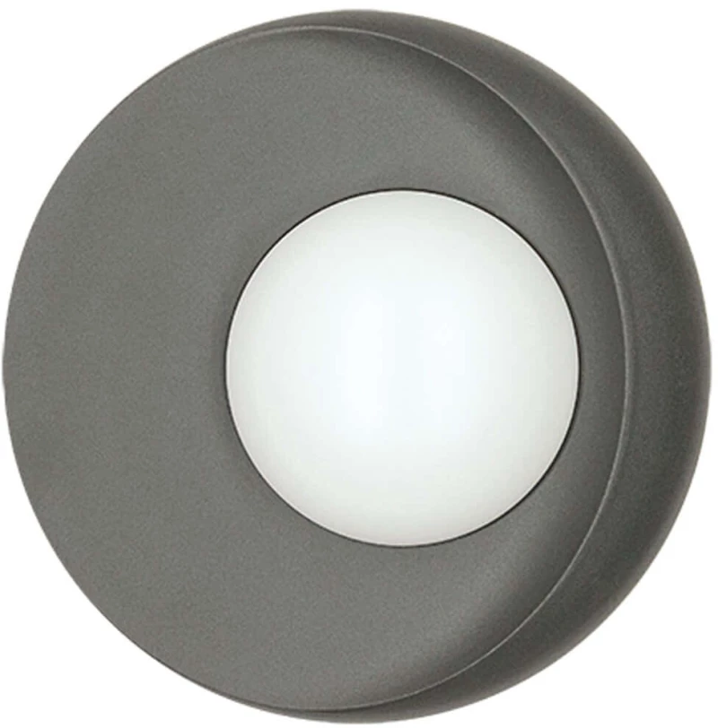 Φωτιστικό Τοίχου - Απλίκα E413 Φ18x8,5cm Led 490lm 6W 3000K Graphite