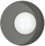 Φωτιστικό Τοίχου - Απλίκα E413 Φ18x8,5cm Led 490lm 6W 3000K Graphite
