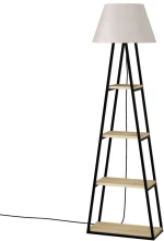 Φωτιστικό Δαπέδου Με Ραφάκια Pal 855DTE3419 50x22x165cm E27 100W Multi Hanah Home
