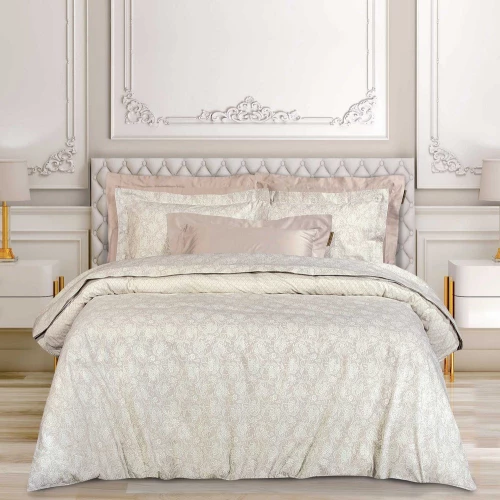 Σεντόνια 2369 (Σετ 4τμχ) Ecru-Taupe Greenwich Polo Club King Size 260x280cm 100% Βαμβάκι