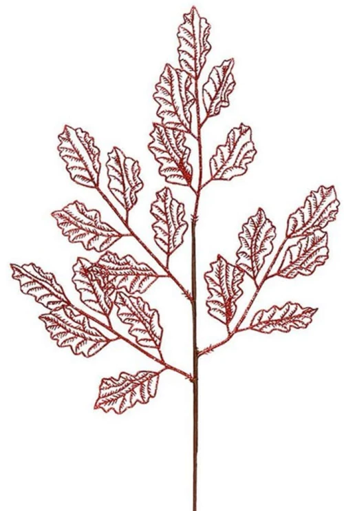 Χριστουγεννιάτικο Κλαδί 50190012 29x66cm Red